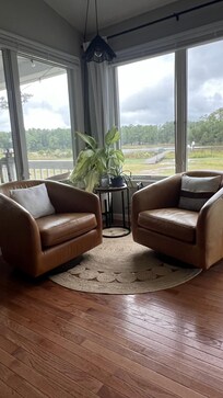 The perfect morning coffee or tea sitting area!