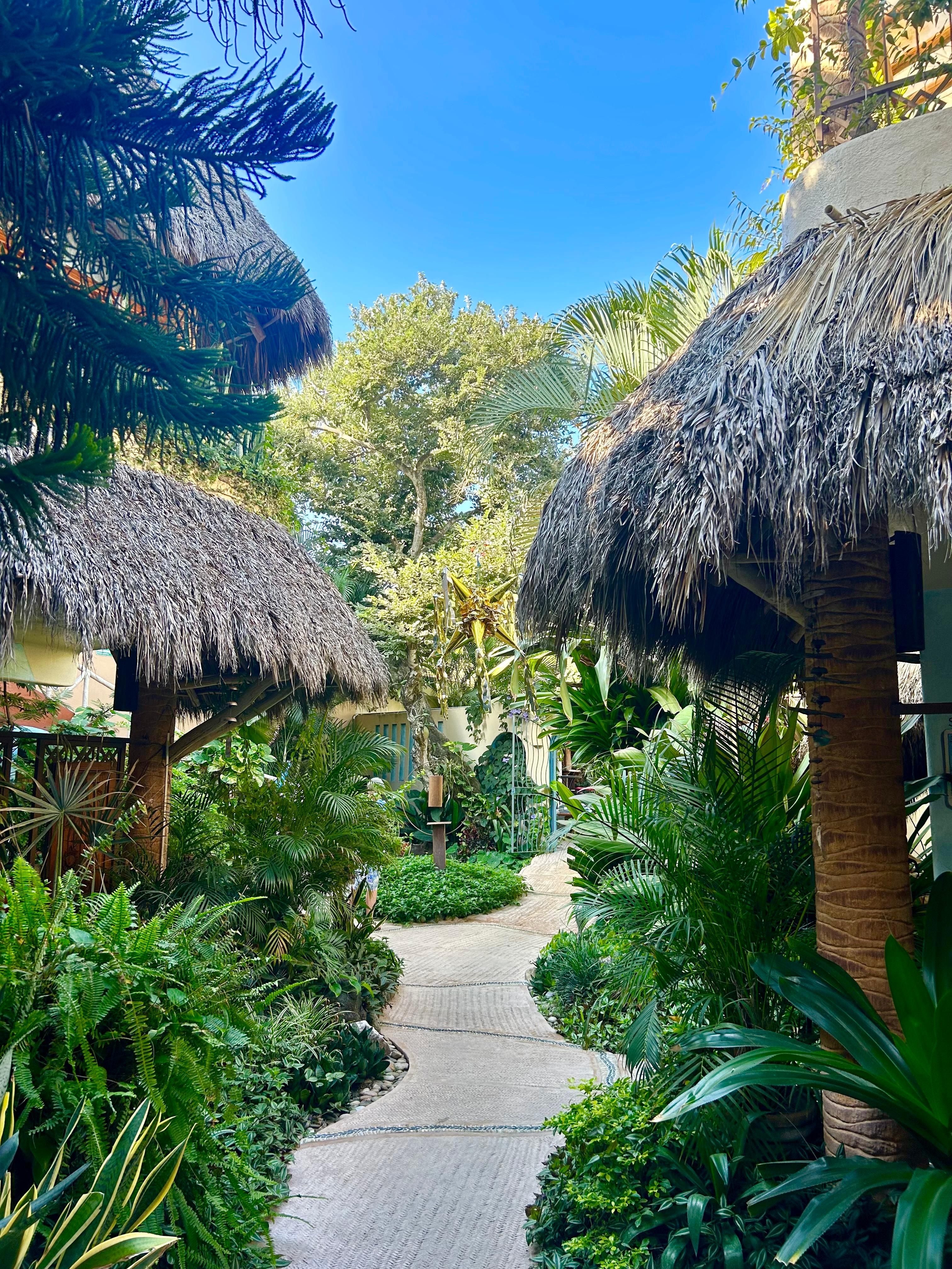 Quiet garden setting 