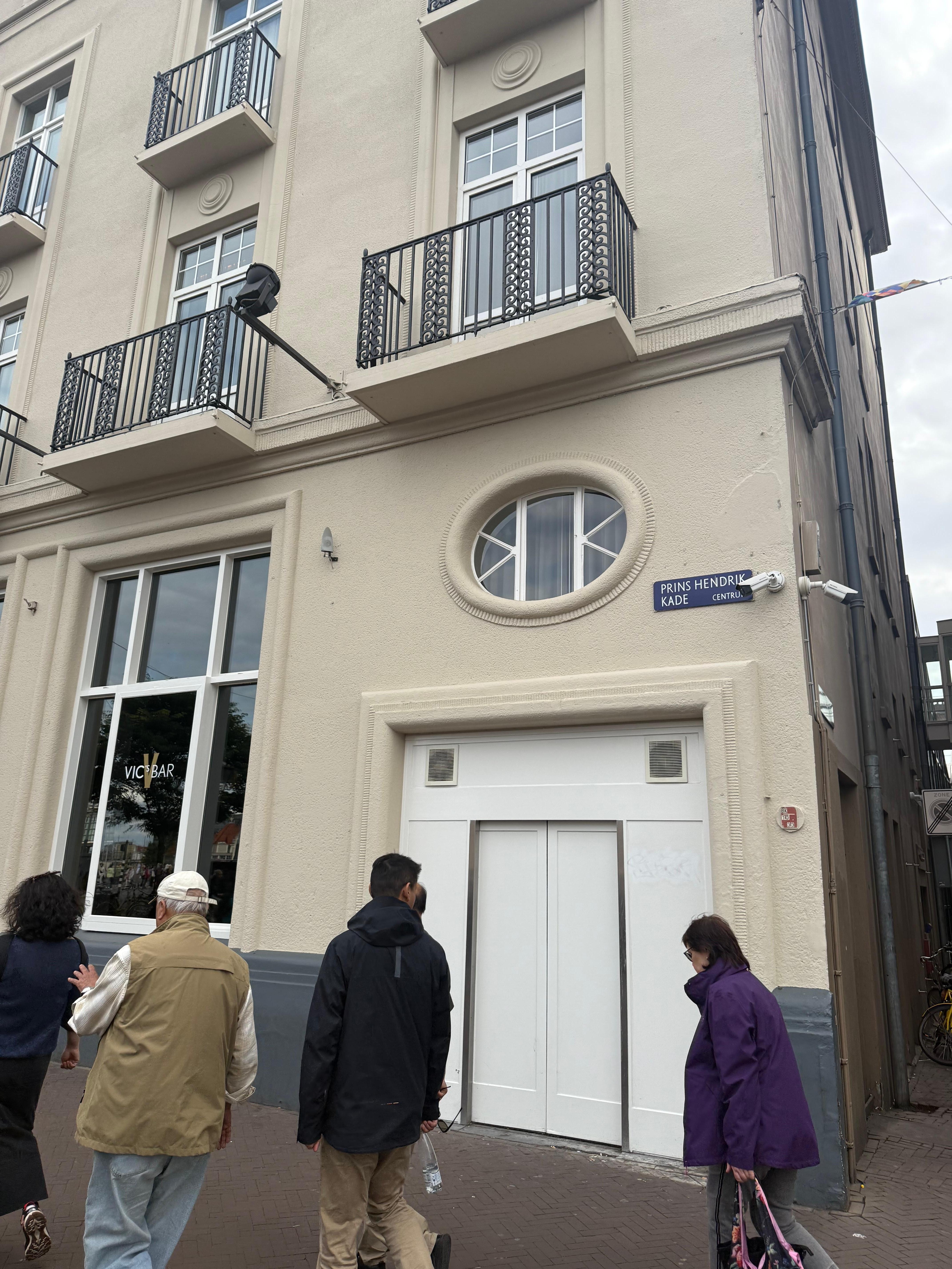 Worst room ever! Over storage entrance with a porthole for a window🤬