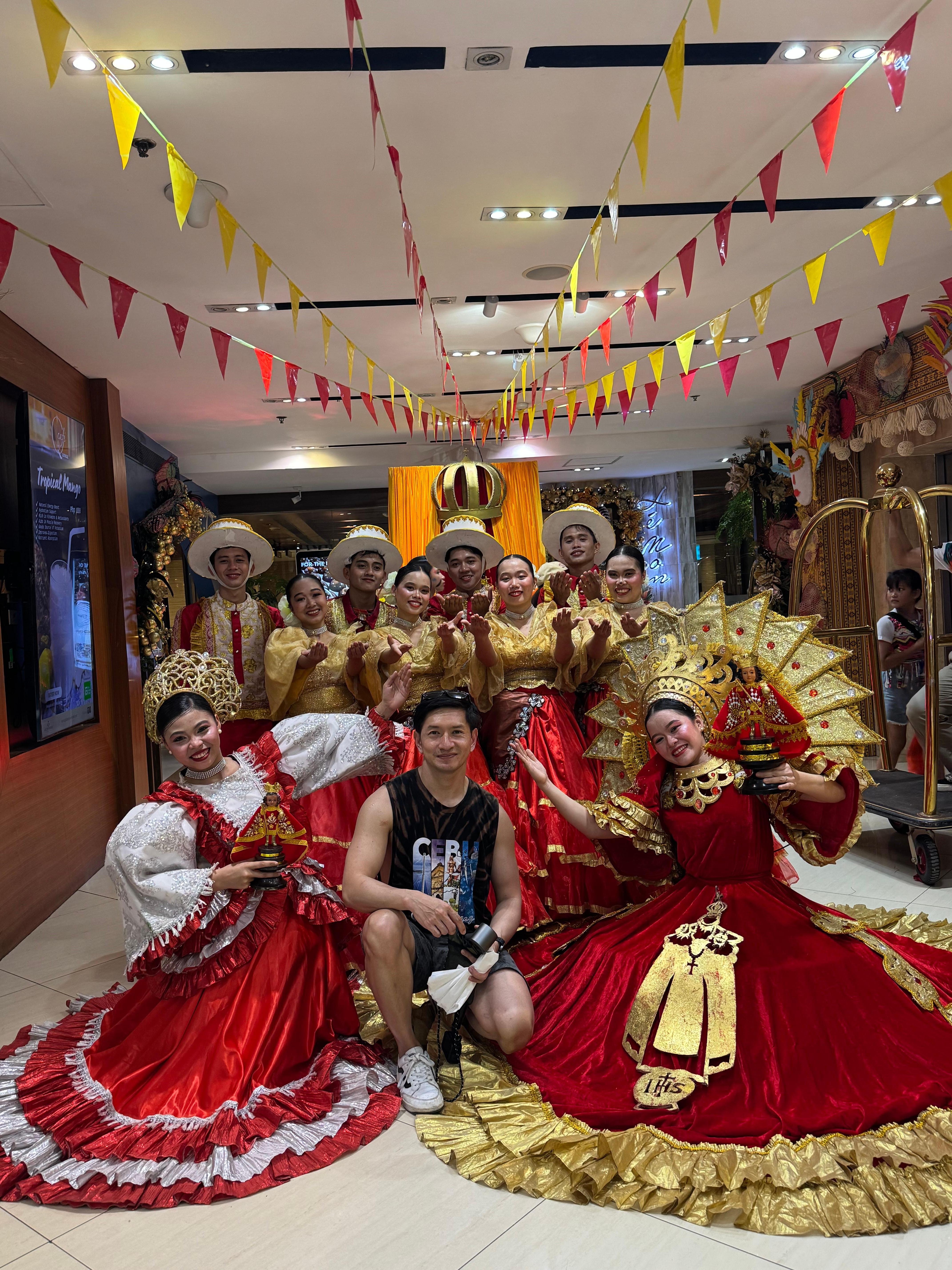 During the Sinulog celebration.