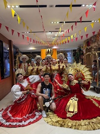 During the Sinulog celebration.