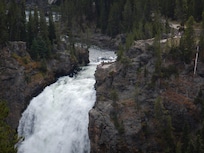 Upper falls at Yellowstone Grand Canyon area