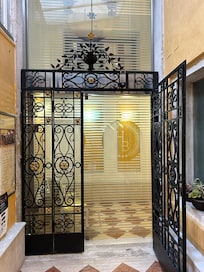 Street side entry doors