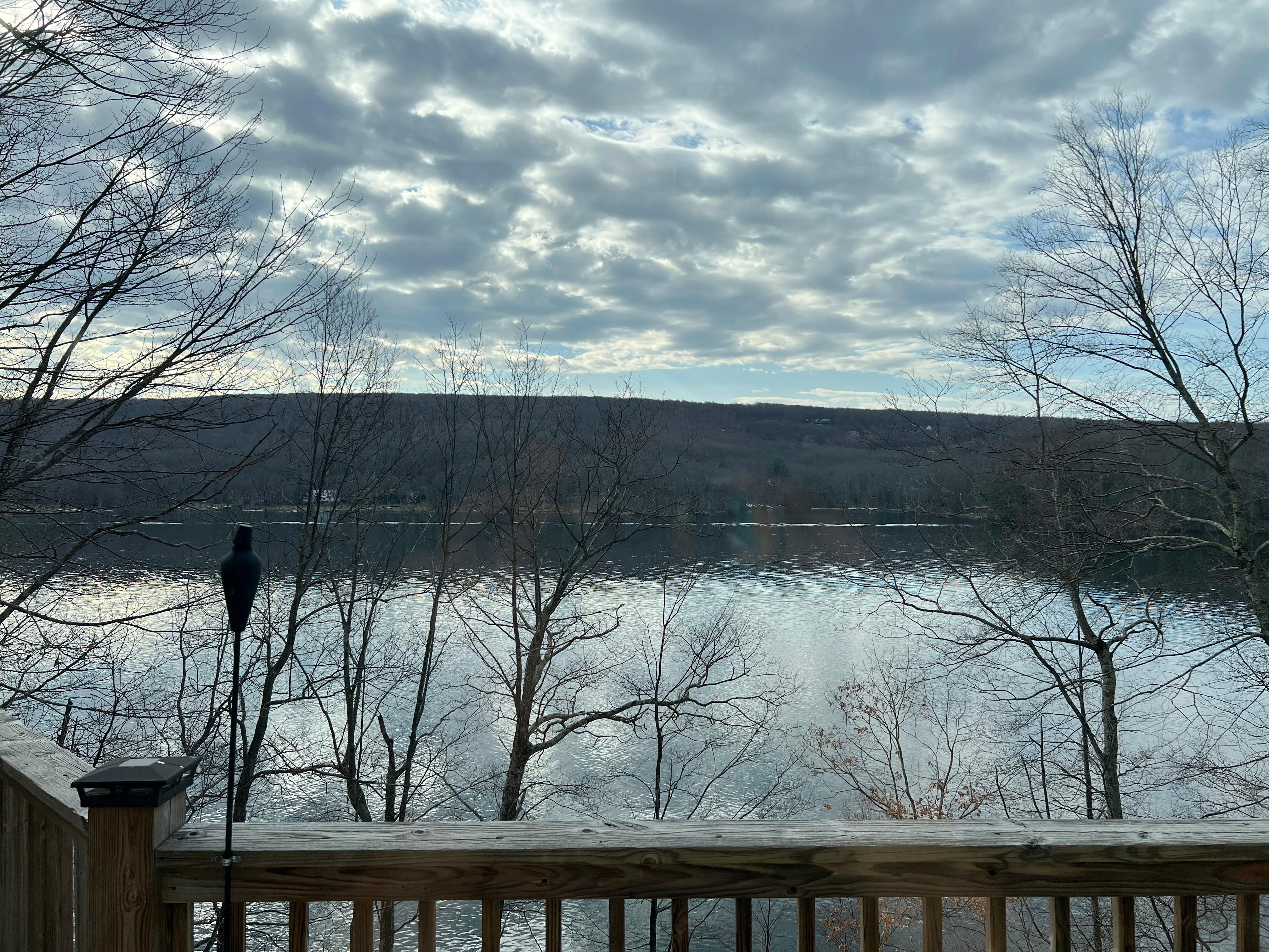 Beautiful view of the lake