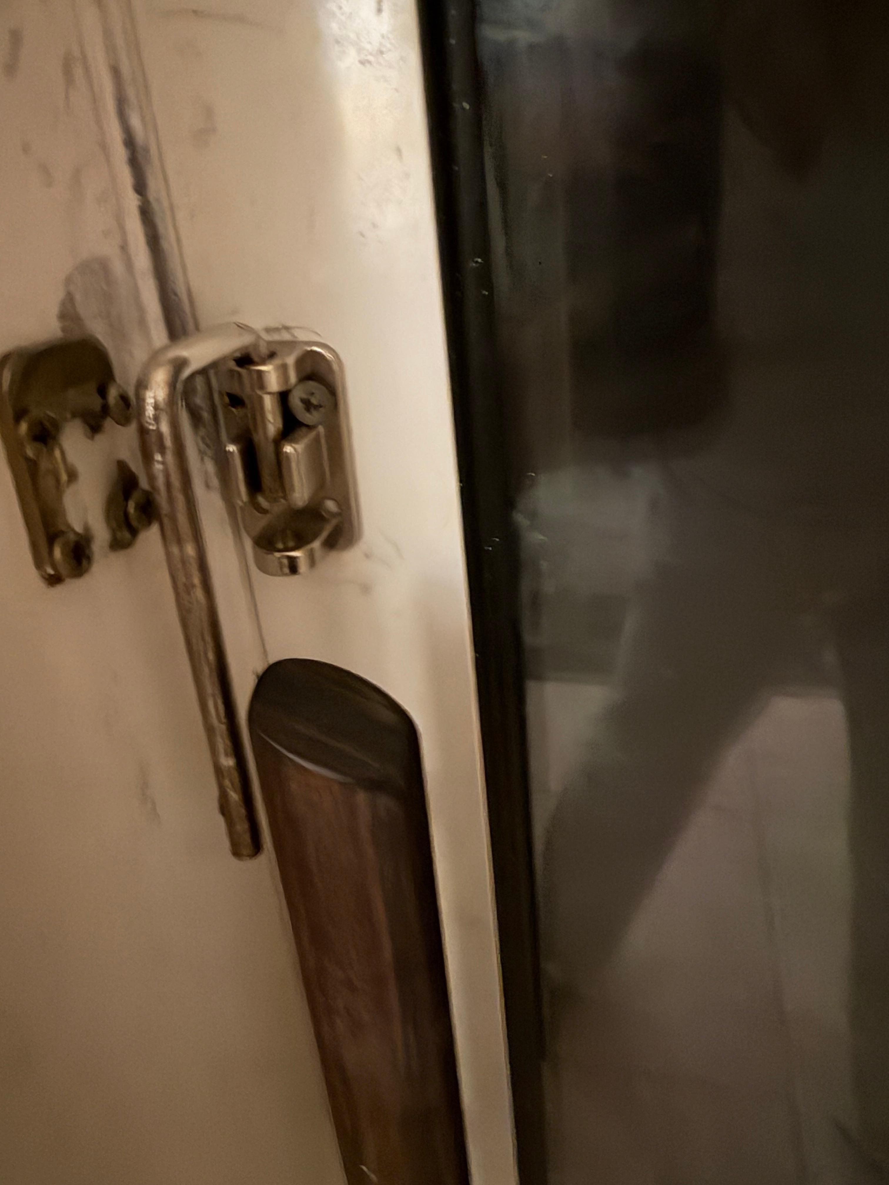 Lock completely broke