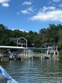 View of back of house from the water
