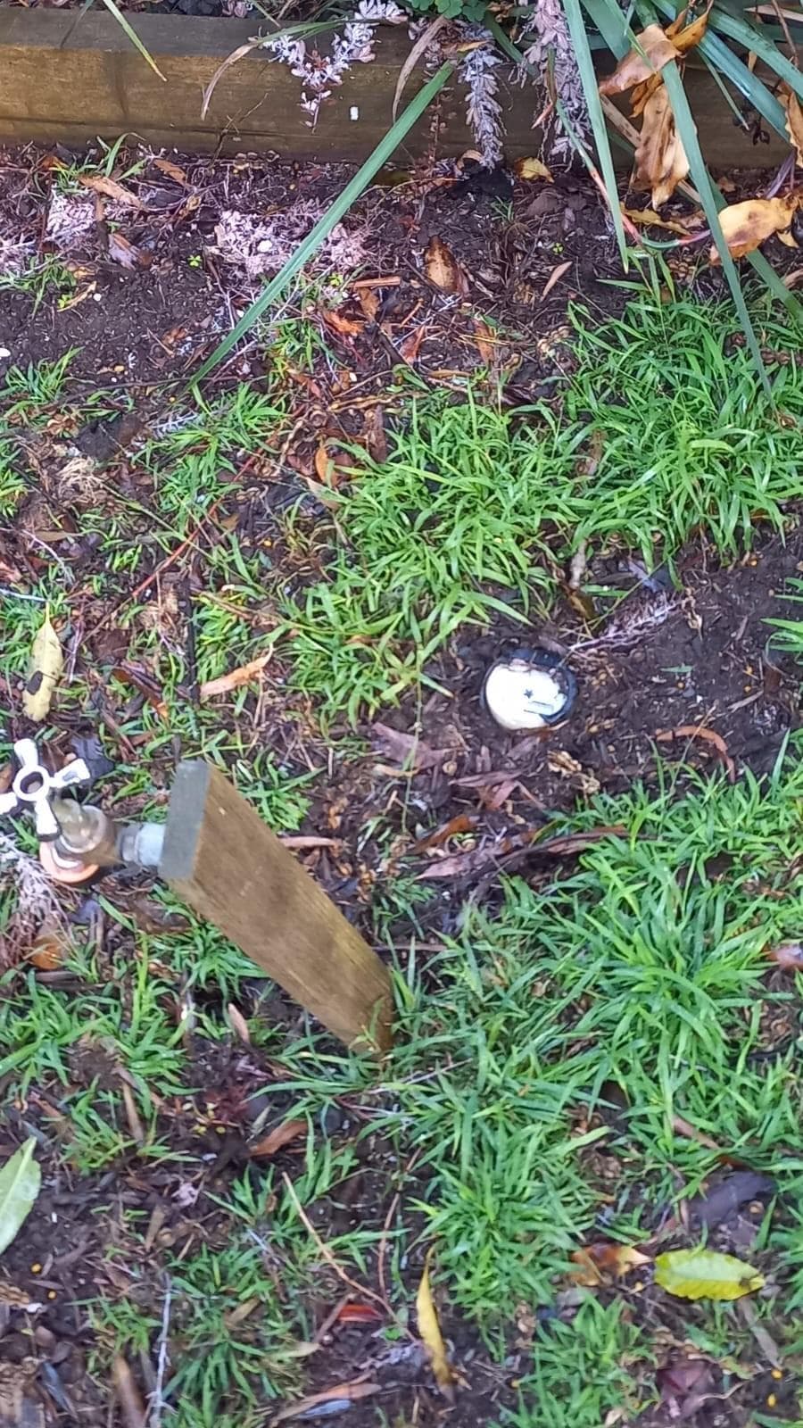 tap buried under the ground