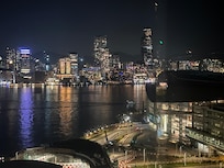 Amazing view at night.