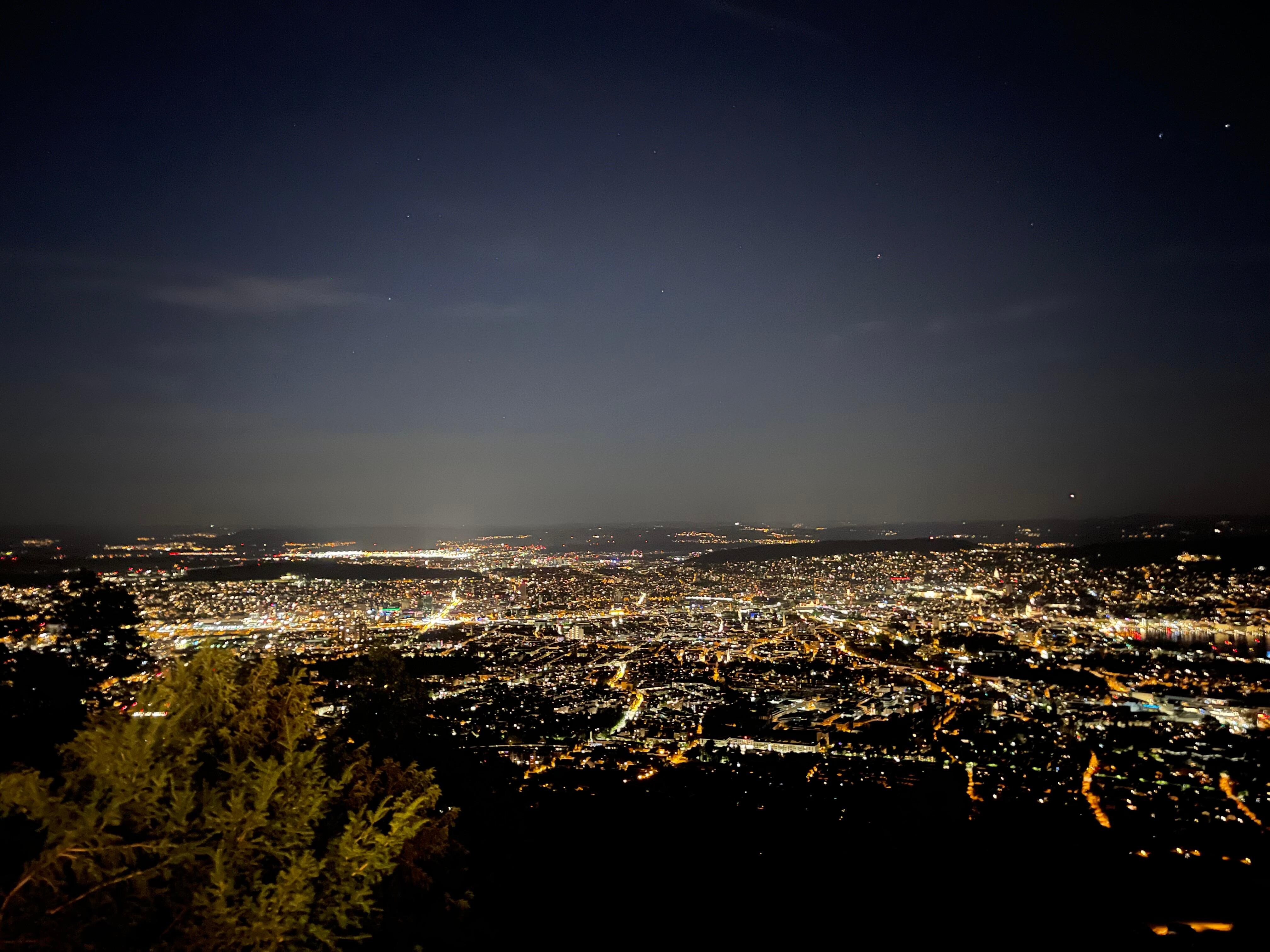 Zurich by night