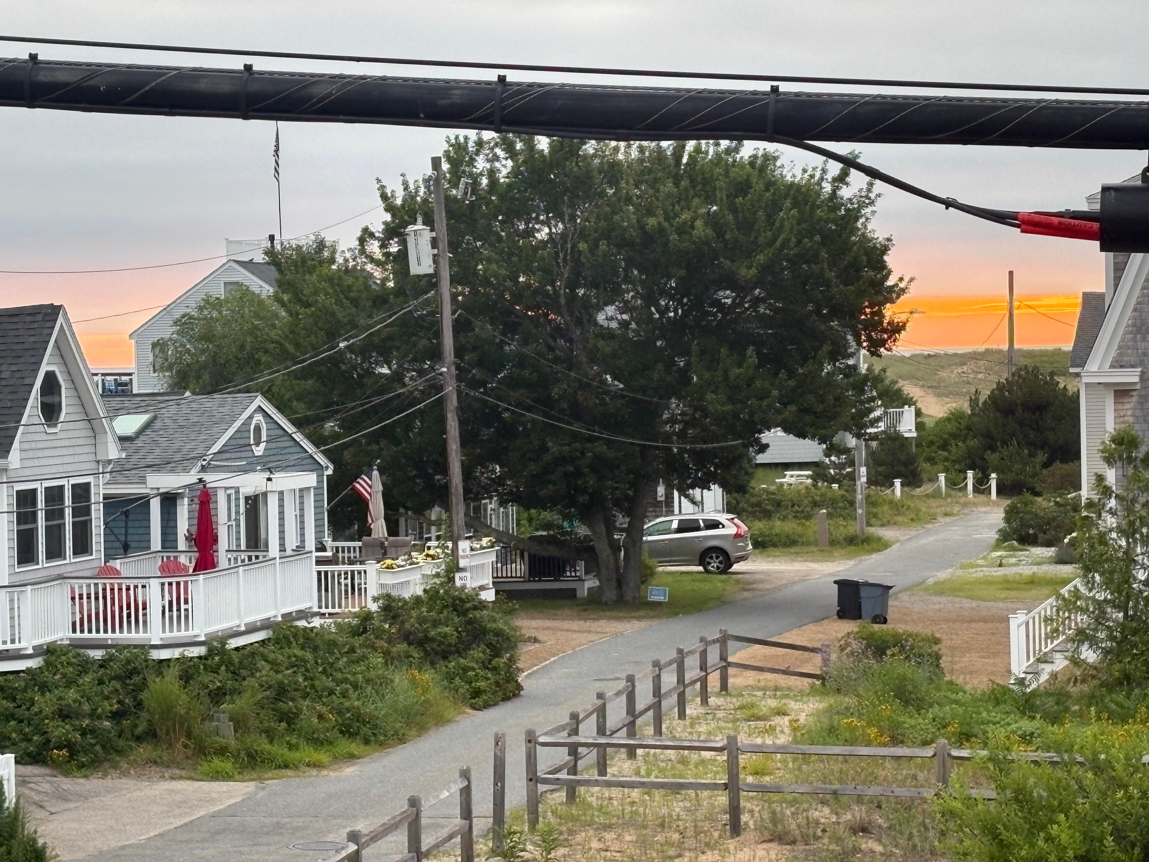 View from the primary bedroom patio 