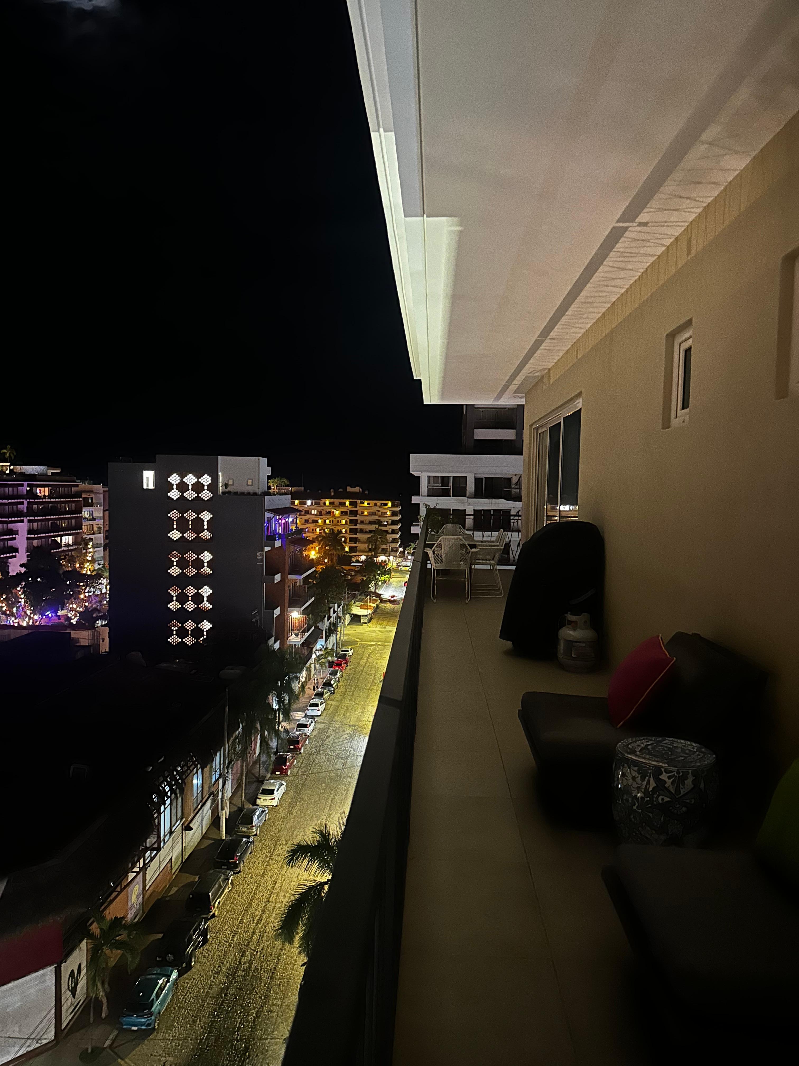 View from the balcony