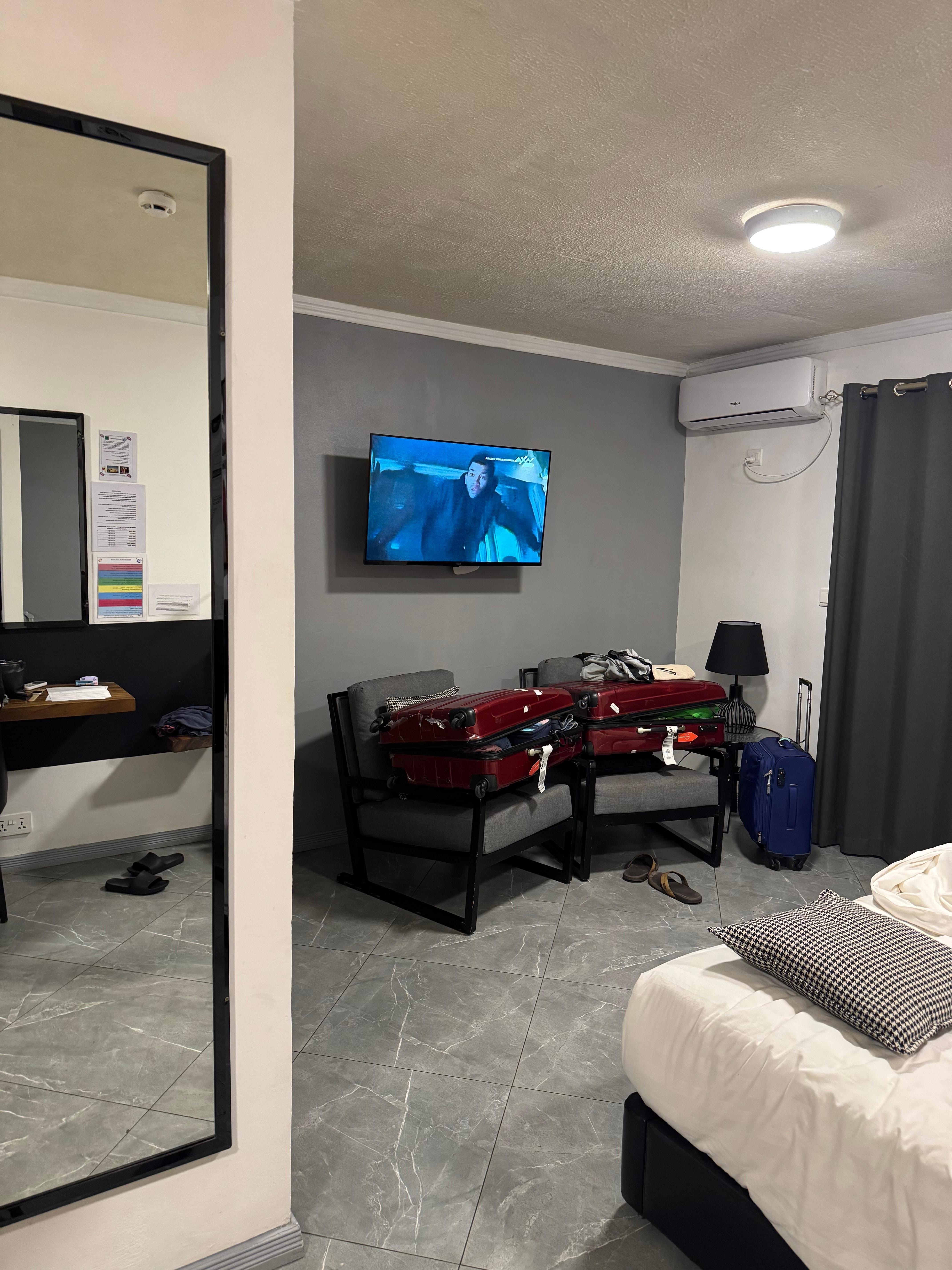 This the deluxe garden room.  