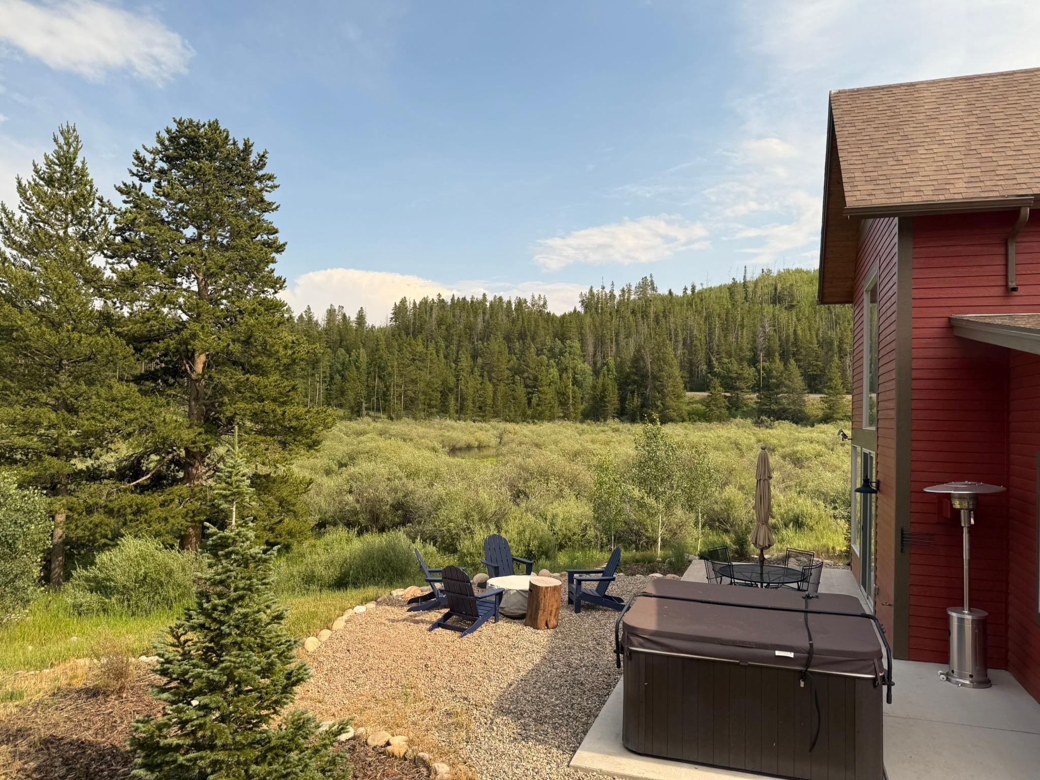 Train was close, but not bothersome to us