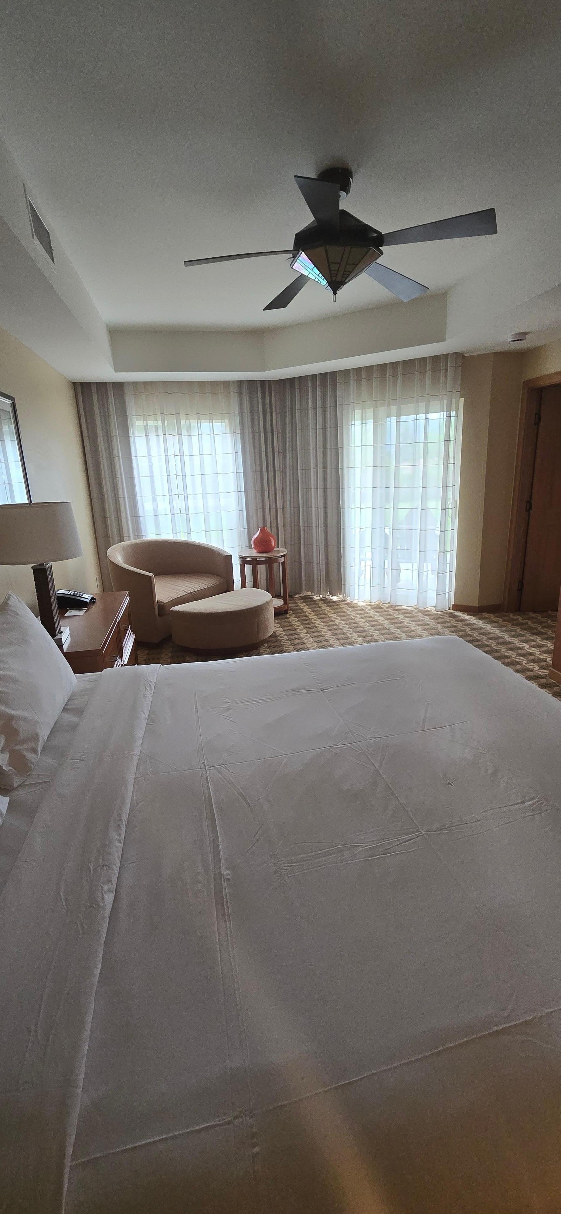 Bedroom in mountain villa