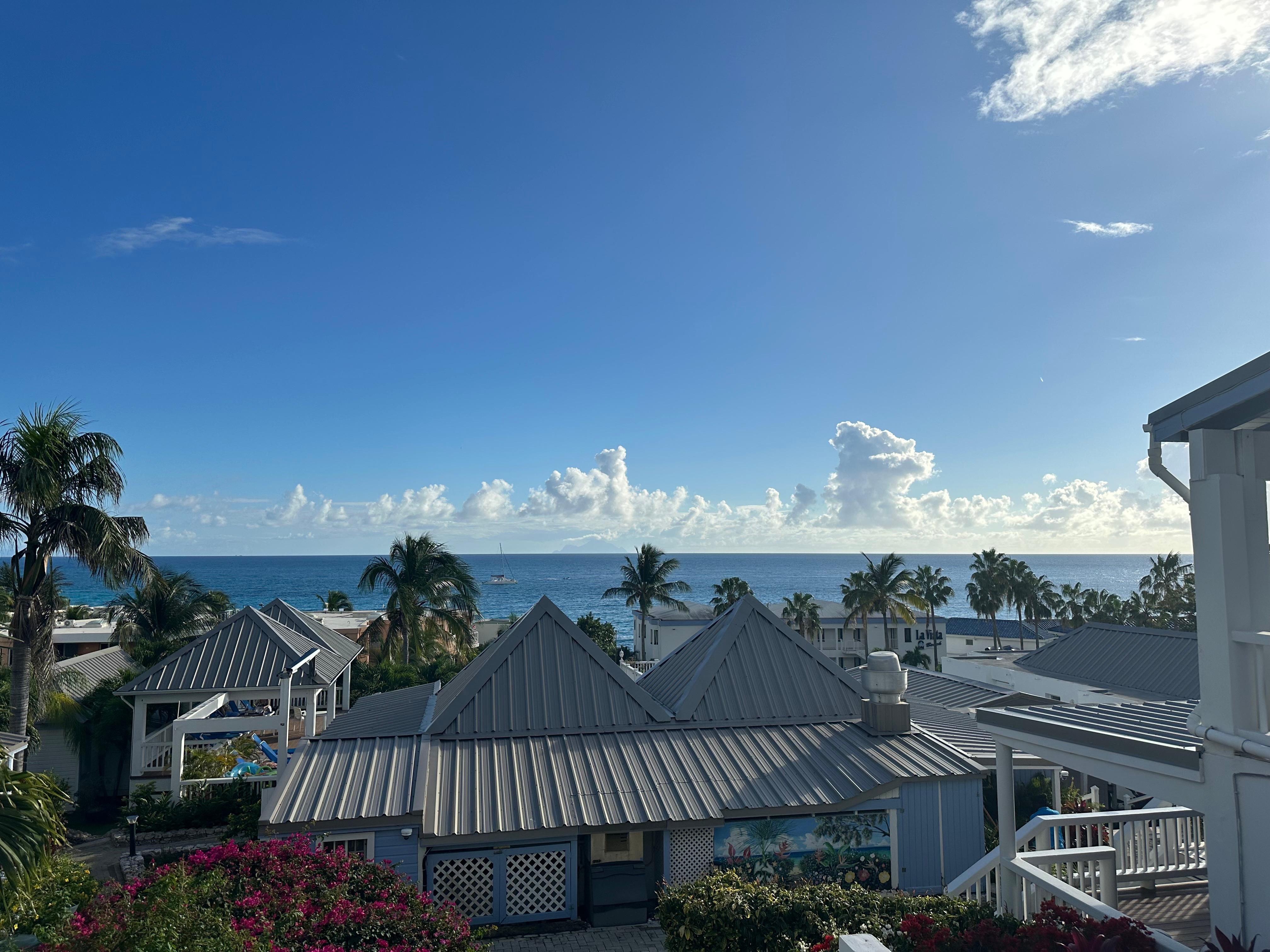 View from our room, unit 7