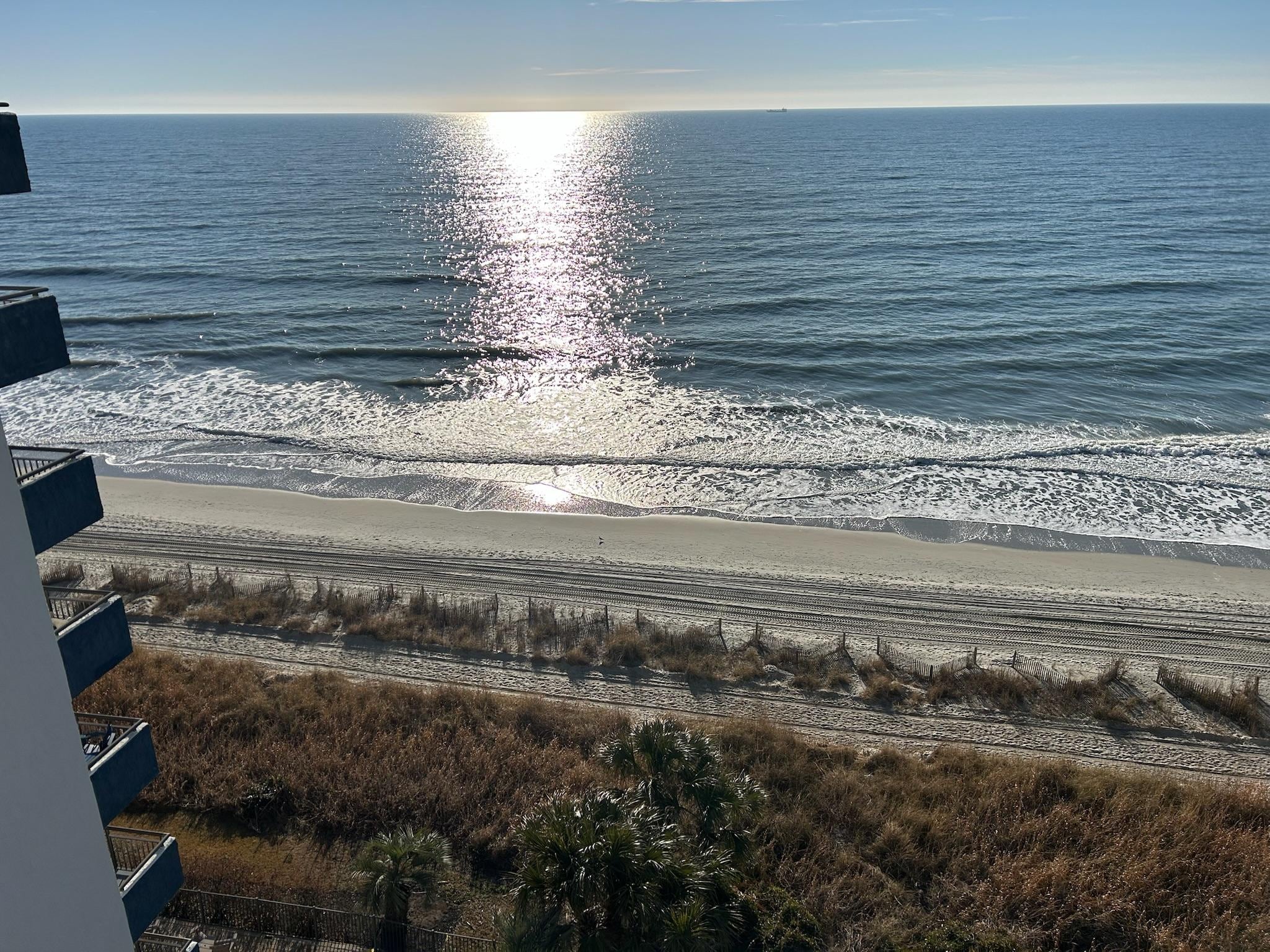 View from the balcony 