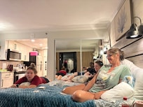 Just the girls chilling