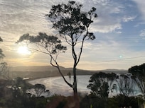 One photo from bedroom window, partner has more, will send later.
