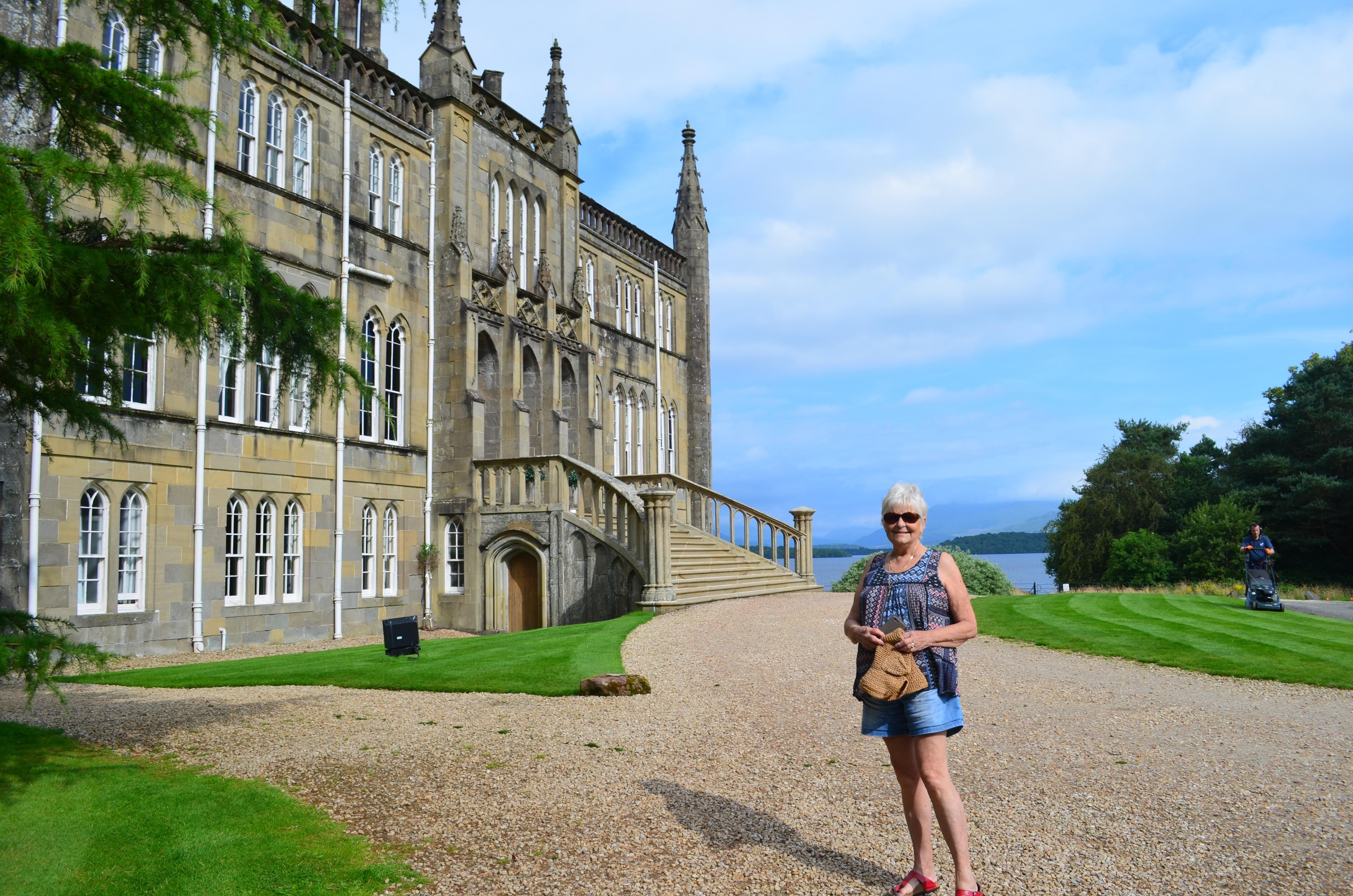 Ross Priory - again about a mile from the cottage. Lovely gardens and views of the Loch