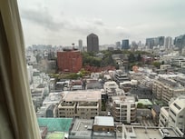 View from the room window on 18ty floor