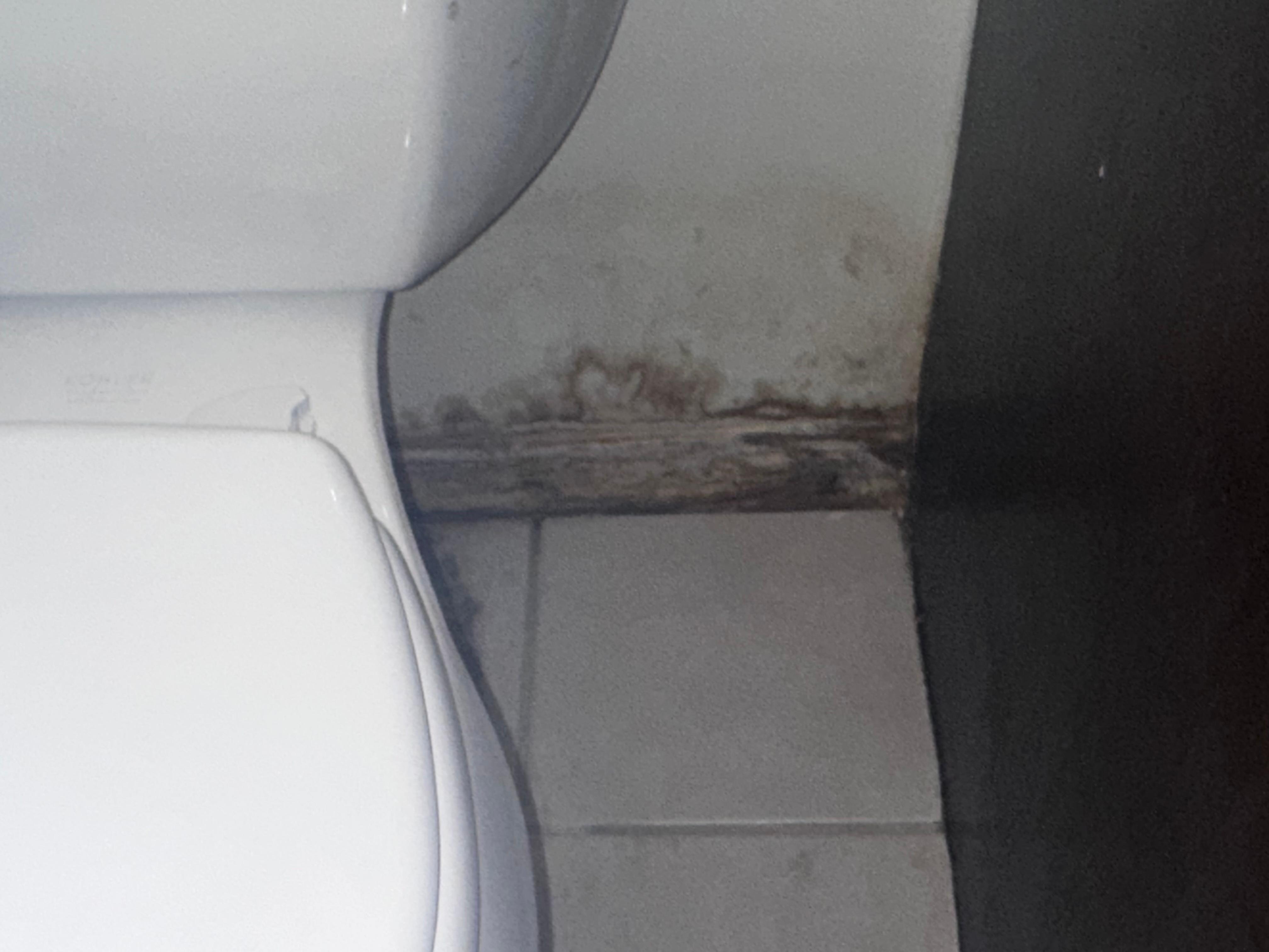 Bathroom of 1st room we switched out of