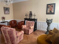 Salon détente de l'hôtel