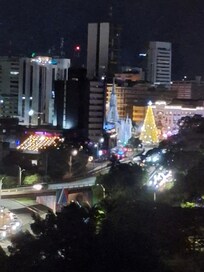 Hermosa vista del centro de la ciudad!