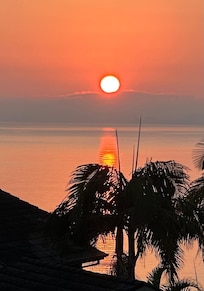 Sunrise from the balcony