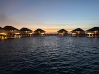 Water Villas at night