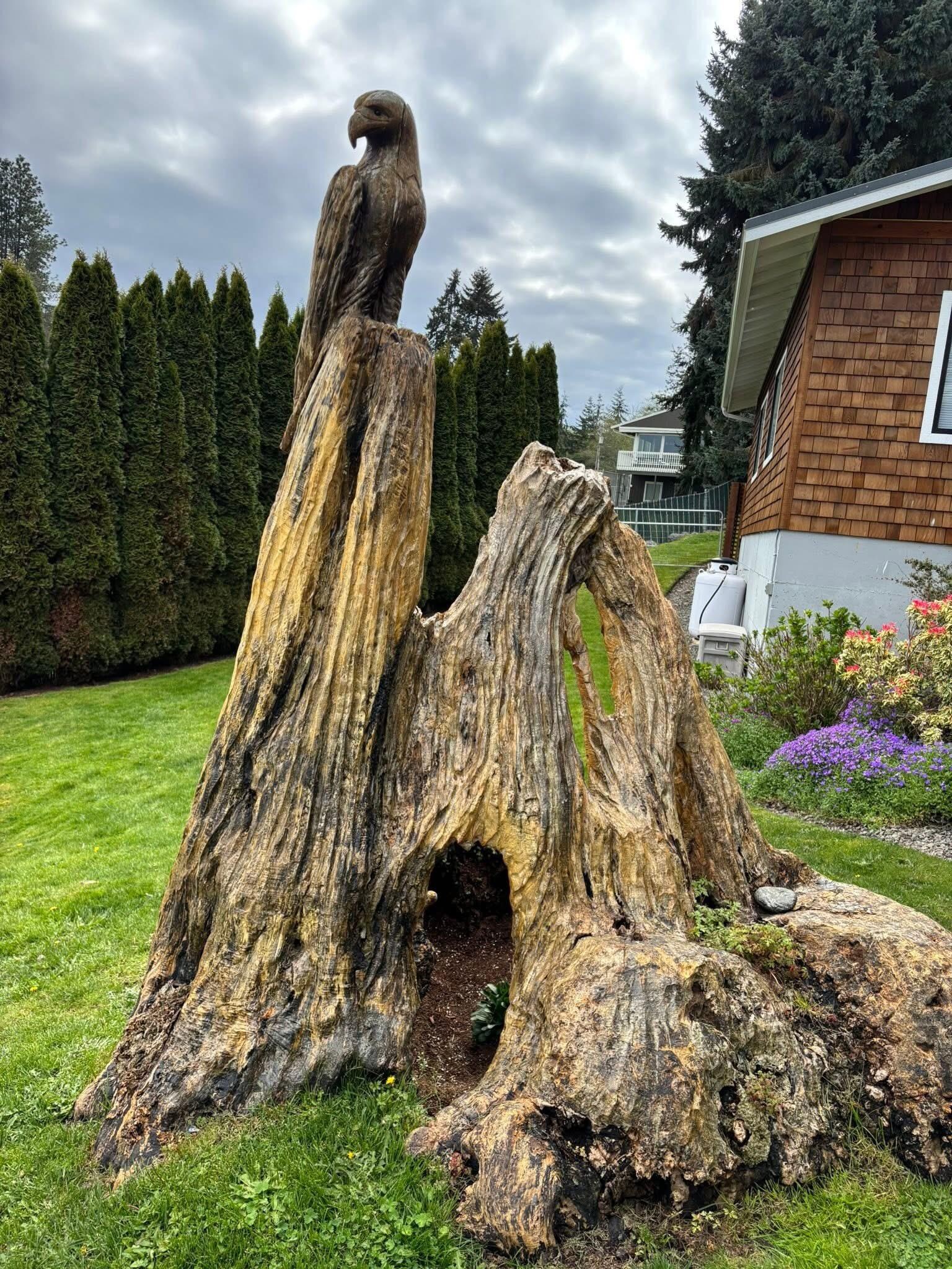 Yard wood craving