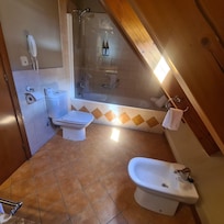Second floor bathroom + Bath