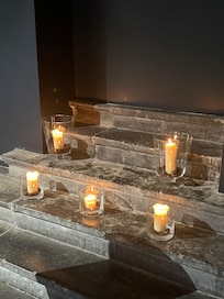 Frühstücken bei Kerzenschein….