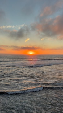 sunset from the pier