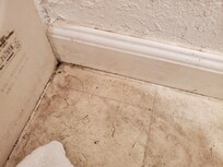 Corner of bathroom