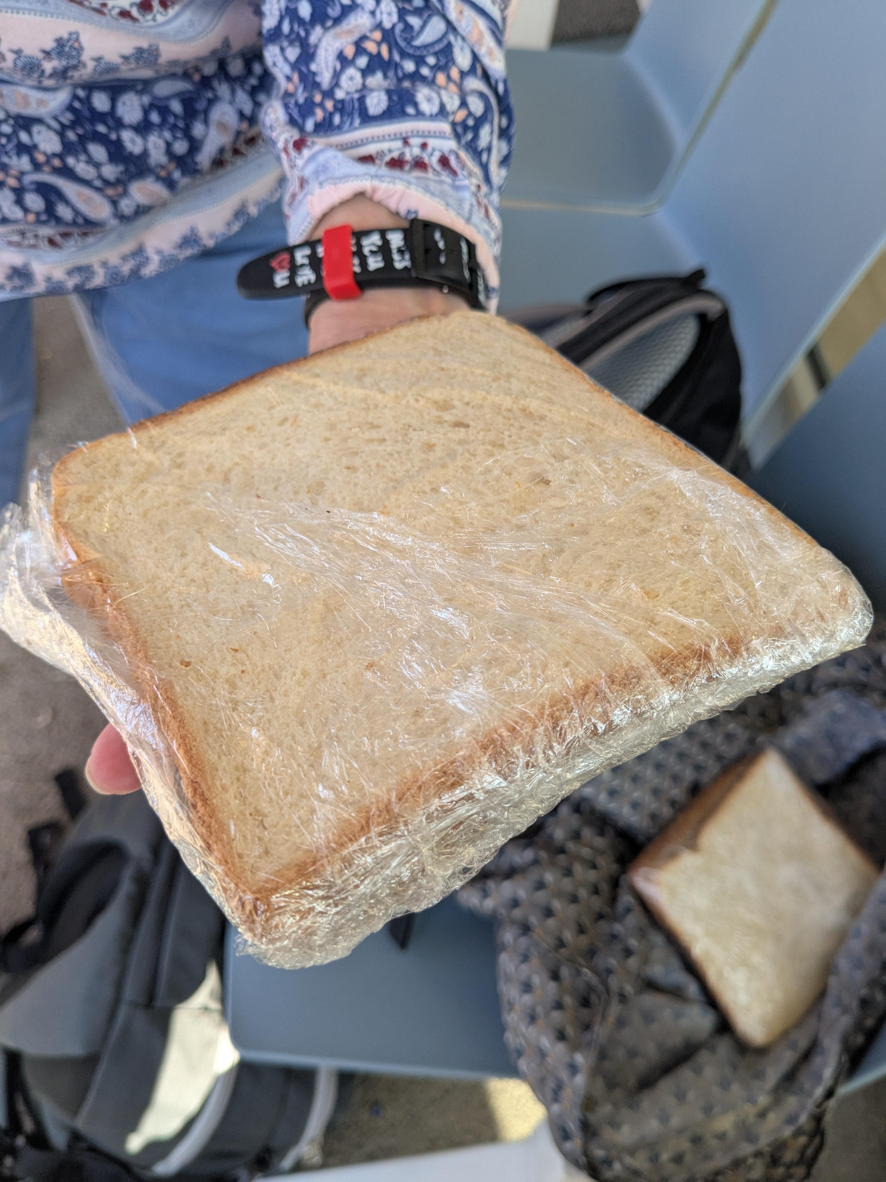Sandwich package instead of breakfast