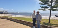 Family at Busselton jetty