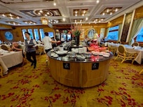 朝食ビュッフェ会場