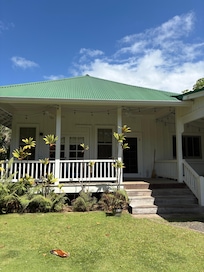 Front of the house.