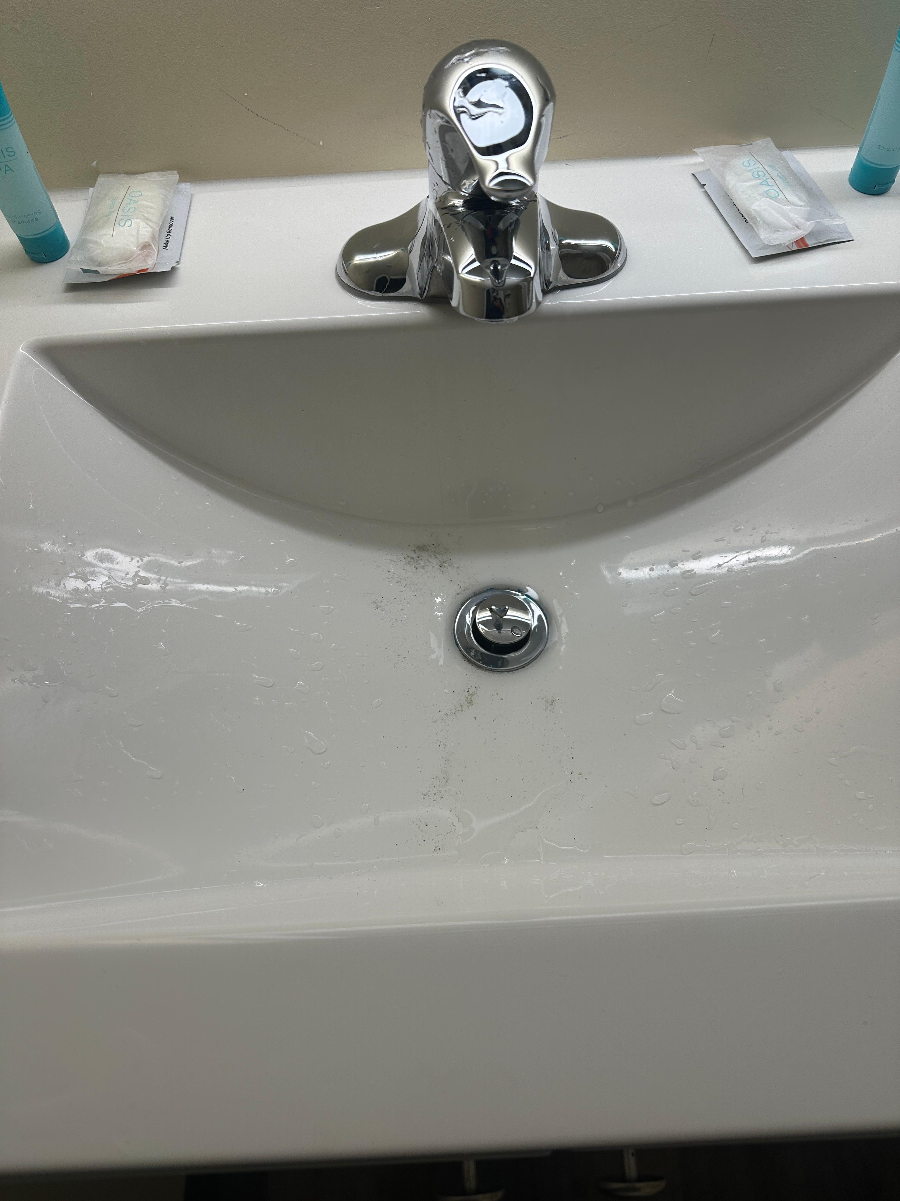 Dirt in the bathroom sick 