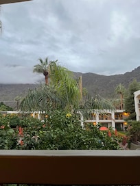 View from our balcony although it was a bit rainy still beautiful