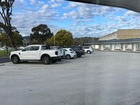 Once cars parked not much of a view.