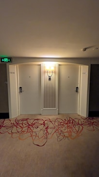 View of the room corridor