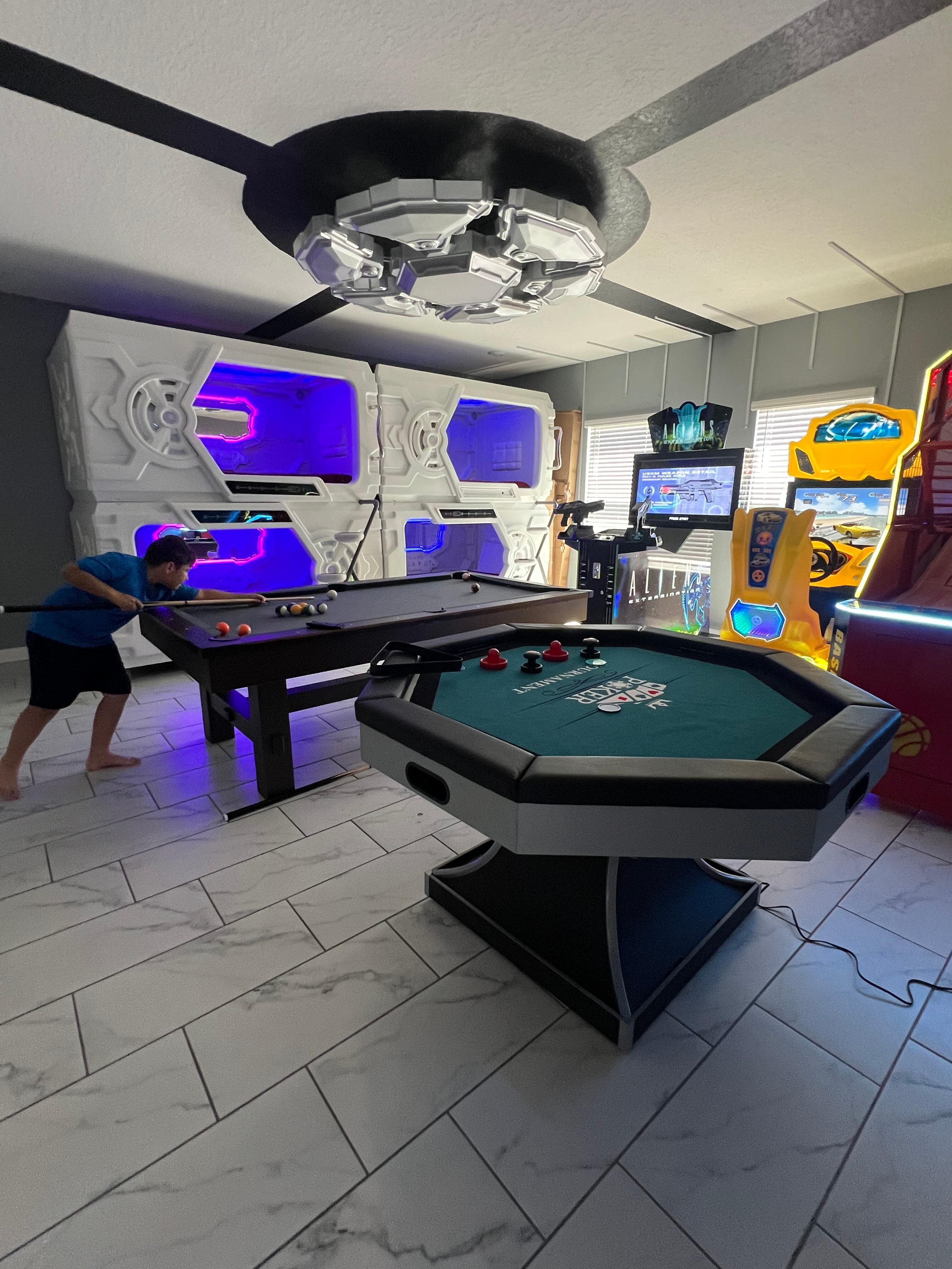 The game room 