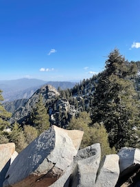 Mountain top via tram