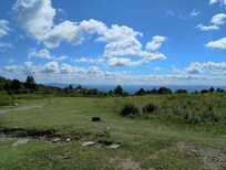 Top of one mountain in Grayson Highlands.