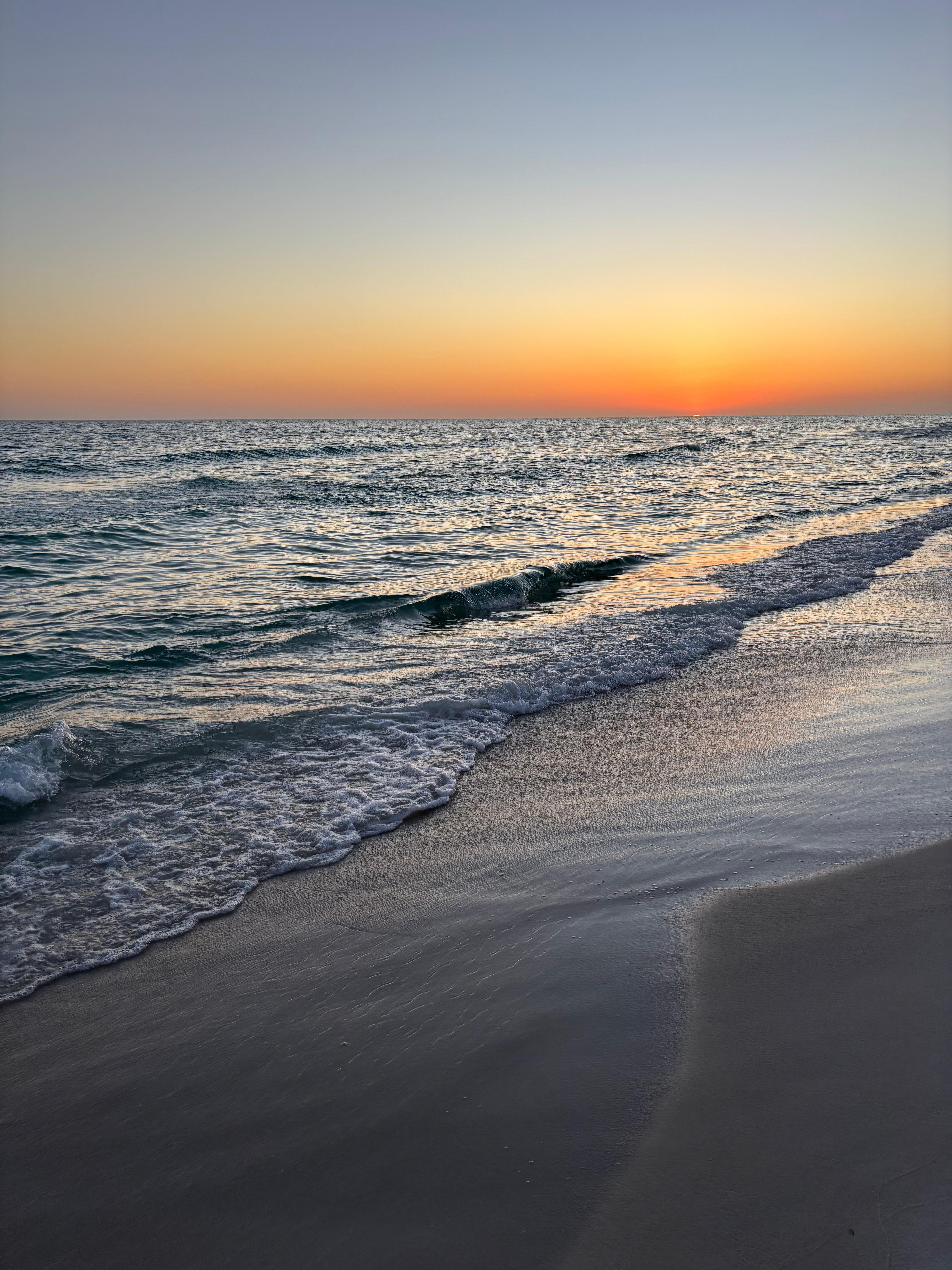 Nothing like a sunset walk on the beach!