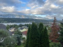 Blick vom Balkon