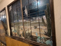 Another section of the stain glass.