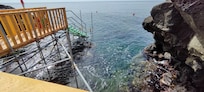 Solarium privato a mare
