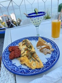 Delicious Meal with beverages